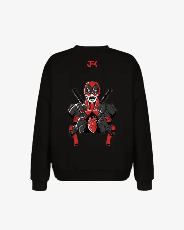 Sudadera JFK -  Negra